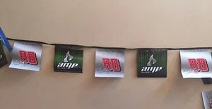 #88 Dale Jr AMP Energy 25ft Flag Party Strip - Picture 1 of 3