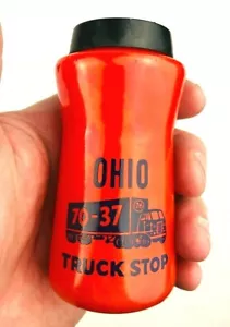 Vintage Ohio 70-37 Truck Stop Orange Durkee Seasoning Salt Shaker Table Top *Qa - Picture 1 of 6