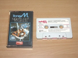 Boney M. Mc Cassette - " Hello Rtl " Nightflight To Venus / Hansa Press IN Mint - Picture 1 of 2