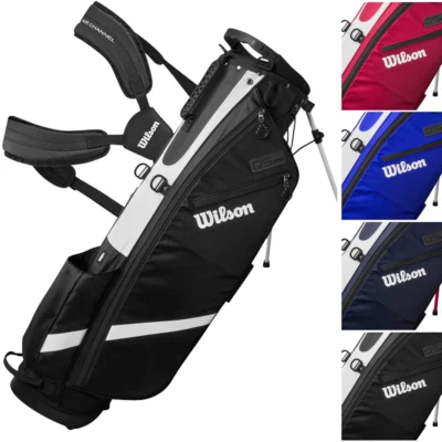 Wilson Staff QS KÖCHER LEICHT 1,4 KG GOLFSTÄNDER CARRYBAG / NEUES MODELL 2025