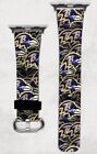 Baltimore Ravens Apple Watch Band NEW 38/40/41 & 42/44/45 NFL Football