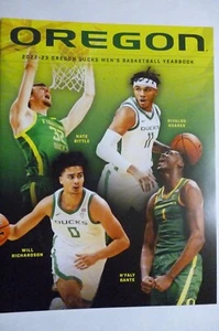 2022-2023 OREGON DUCKS Basketball Men's DANTE Women's PAOPAO Yearbook Program - Picture 1 of 6