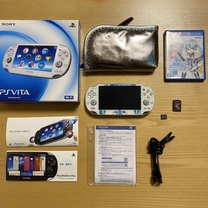 PS Vita Hatsune Miku Limited Edition PCHJ 10001 10002 Console Charger Box [BOX] - Picture 1 of 8