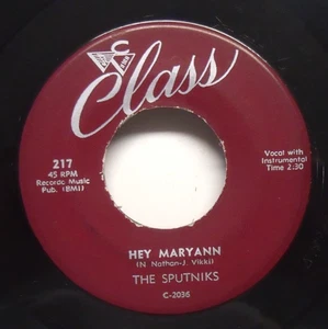 The Sputniks - Hey Maryann - 1957 R&B 45 on Class - Picture 1 of 2