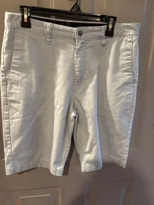 Volcom Shorts Men’s 32 Blue Flat Front Casual Chino - Image 1 of 4