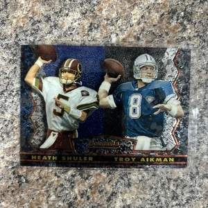 Heath Shuler/Troy Aikman 1995 Bowman's Best #22 - Picture 1 of 2