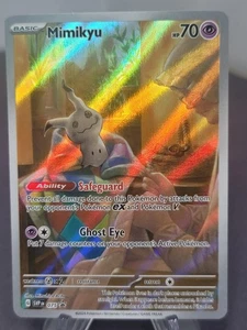 Mimikyu SVP075 Black Star Promos Paldean Fates Full Art Holo Pokémon TCG 2024 LP - Bild 1 von 4