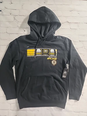 NHL Apparel Boston Bruins Classic Fleece Hoodie Hooded Sweatshirt Men's L - NEW - Image 1 of 4