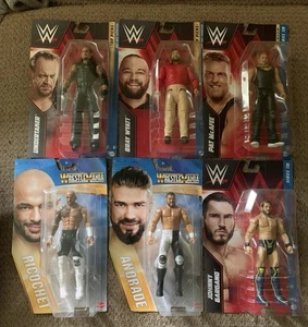 Wwe Basic Lot 5 Wrestlers Pat Mcafee. Ricochet. Andrade Johnny Gargano - Picture 1 of 3