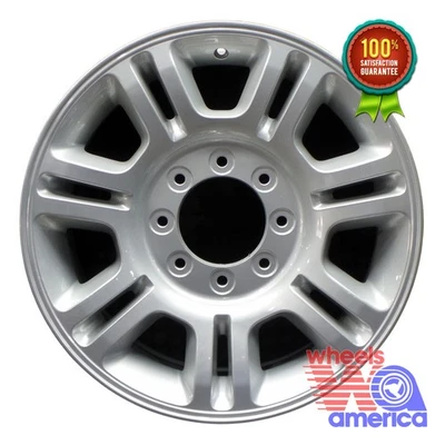 (Se envía hoy) Llanta Ford F-250 Super Duty F-350 20 DC3Z1007A plateada OE 3951 Foto 1 de 4