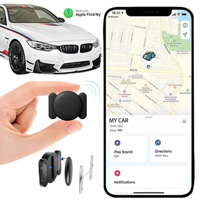 GPS Tracker for Vehicles Car Tracking Device,Mini Hidden for iPhone Android - Image 1 of 4