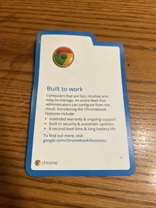 New Google Chrome Symbol Small Round Lapel Pin Promo Giveaway - Picture 1 of 6