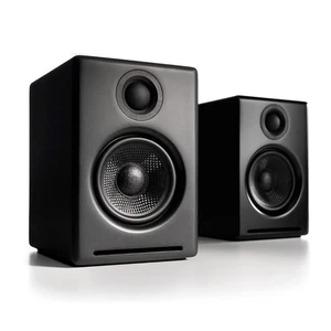 Audioengine A2+ Desktop 24 Bit Wireless Bluetooth Desktop Speakers 60W Very Good - Picture 1 of 3