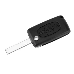 3 Button Car Remote Flip Key Fob Case Cover Shell Fit For DISATATCH Scudo - Picture 1 of 8