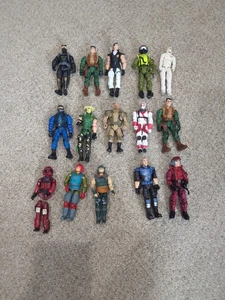 GI Joe Vintage Lot of 15 Figures Mixed 1984-2010 - Picture 1 of 5