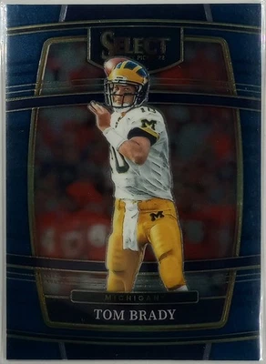 2022 Panini Select Draft Picks Tom Brady #32 Concourse Blue - Image 1 of 3