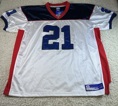 Vintage Reebok Buffalo Bills Willis McGahee #21 Jersey Mens Sz 4XL |58 White NWT - Image 1 of 4