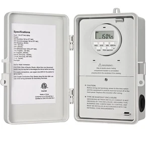 DEWENWILS Pool Pump Timer, Digital Timer Box,7-Day 20 ON/Off Programmable Timer - Picture 1 of 7
