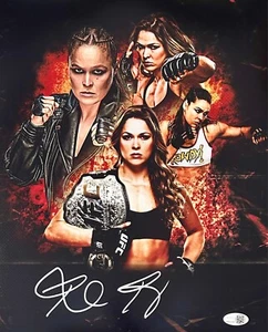 Ronda Rousey Signed Autographed 11x14 Photo JSA Authenticated UFC WWE #6 - Picture 1 of 1
