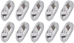 10-Pack 3FT 30 pin USB Charging Data Cable Cord for iPad 1/2/3 iPod Nano 1-6 - Picture 1 of 3