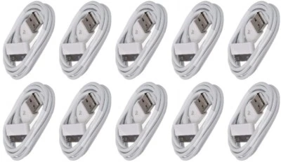 10-Pack 6FT 30 pin USB Charging Data Cable Cord for iPad 1/2/3 iPod Nano 1-6 - Image 1 of 3