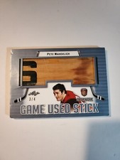 2017-18 Leaf Stickwork Game Used Sticks Silver #GS43 Pete Mahovlich /4