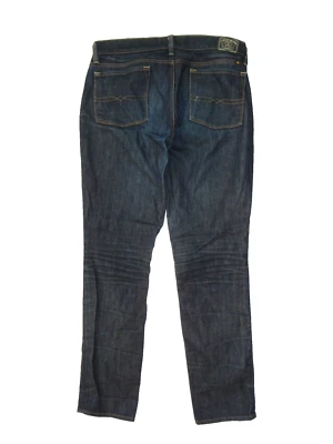 LUCK BRAND AMERICA темно синий стирка ZOE узкие джинсы джинсовой ткани брюки женщин 12/31 - Изображение 1 из 4