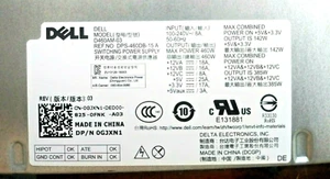 0GJXN1 - Original-Zubehör-Hersteller Dell XPS 8930 460 Watt Netzteil D460AM-03 USA Verkäufer - Bild 1 von 7
