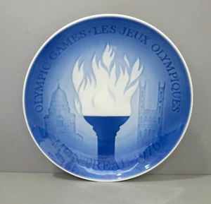 Bing & Grondahl (B & G) 1976 Plate. Olympic Games Montreal. No Box - Picture 1 of 2