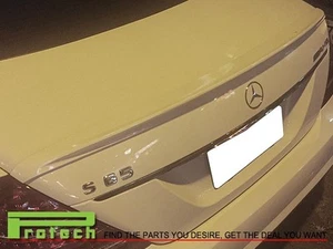 Alerón labial AMG Look 650 color blanco maletero ajuste BENZ W221 S350 S400 S450 S500 4 puertas - Imagen 1 de 3