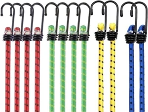 10x Expander & Gepäckspanner -Gummiseile mit Haken zur Befestigung - div. Längen - Bild 1 von 6