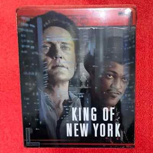 King Of New York 4K STEELBOOK (4K Ultra HD Blu-Ray UHD + Blu-Ray + Digital) - Picture 1 of 4