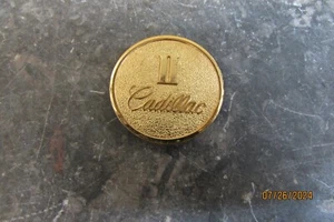 Vintage Cadillac Car Ownership Brass Car Grill Badge Number II Medallion - Picture 1 of 8