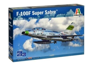 F-100F SUPER SABRE 1398 ITALERI 1:72 ¡Nuevo! - Imagen 1 de 1