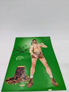 Timothy Hughes Broadway barre 23 firmate a mano 7x10 foto interesse maschile - Foto 1 di 5