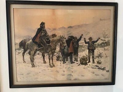 Pintura Acuarela ENRICO HENRI COLEMAN Original Siglo XVIII Firmada Italiana Foto 1 de 4