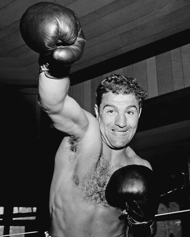 Champion Boxer ROCKY MARCIANO Glossy 16x20 Photo Print Poster Heavyweight Cover