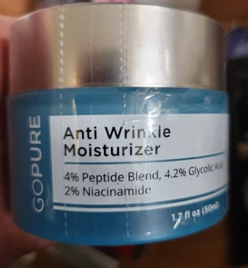 goPure Glyco-Peptide Anti Falten Feuchtigkeitscreme, Gesichtscreme 50 ml - Bild 1 von 4