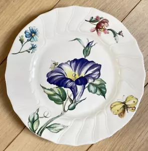 Assiette à dessert Villeroy & Boch Modèle Bouquet Fleurs Papillon Faïence n° 6 - Picture 1 of 2