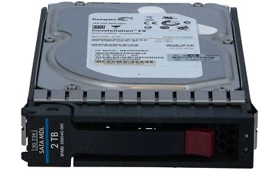 HP - 508040-001 - HP 2TB 3G SATA 7.2K 3.5IN MDL HDD - Bild 1 von 3