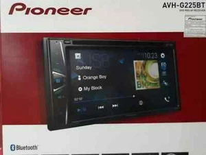 Pioneer AVH-G225BT 6.2" 2-DIN Touchscreen Car USB DVD CD Receiver With Bluetooth - Picture 1 of 8