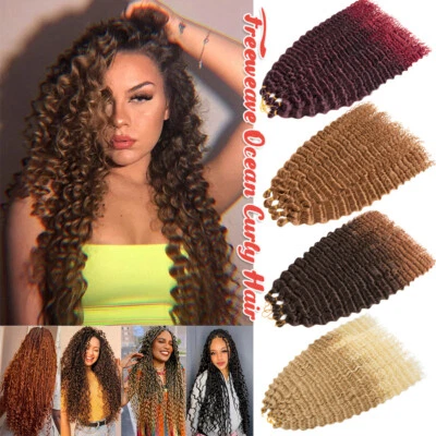 70cm Dick Hawaii Curl Twist Zopf Haarverlängerung Halloween Boho Crochet Braids - Bild 1 von 4