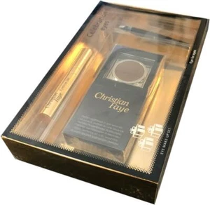 Kit de Celebración Christian Faye - Marrón Oscuro y Delineador de Ojos con Bolsa de Maquillaje Gratis - Imagen 1 de 3