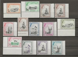 SWASILAND 1961 SG 65/77a postfrisch - Bild 1 von 2