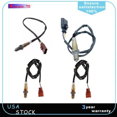 Sensor de oxígeno 4 piezas arriba+abajo para Audi S6 S7 S8 2013-18 RS7 4,0 L V8 Turbo Foto 1 de 4