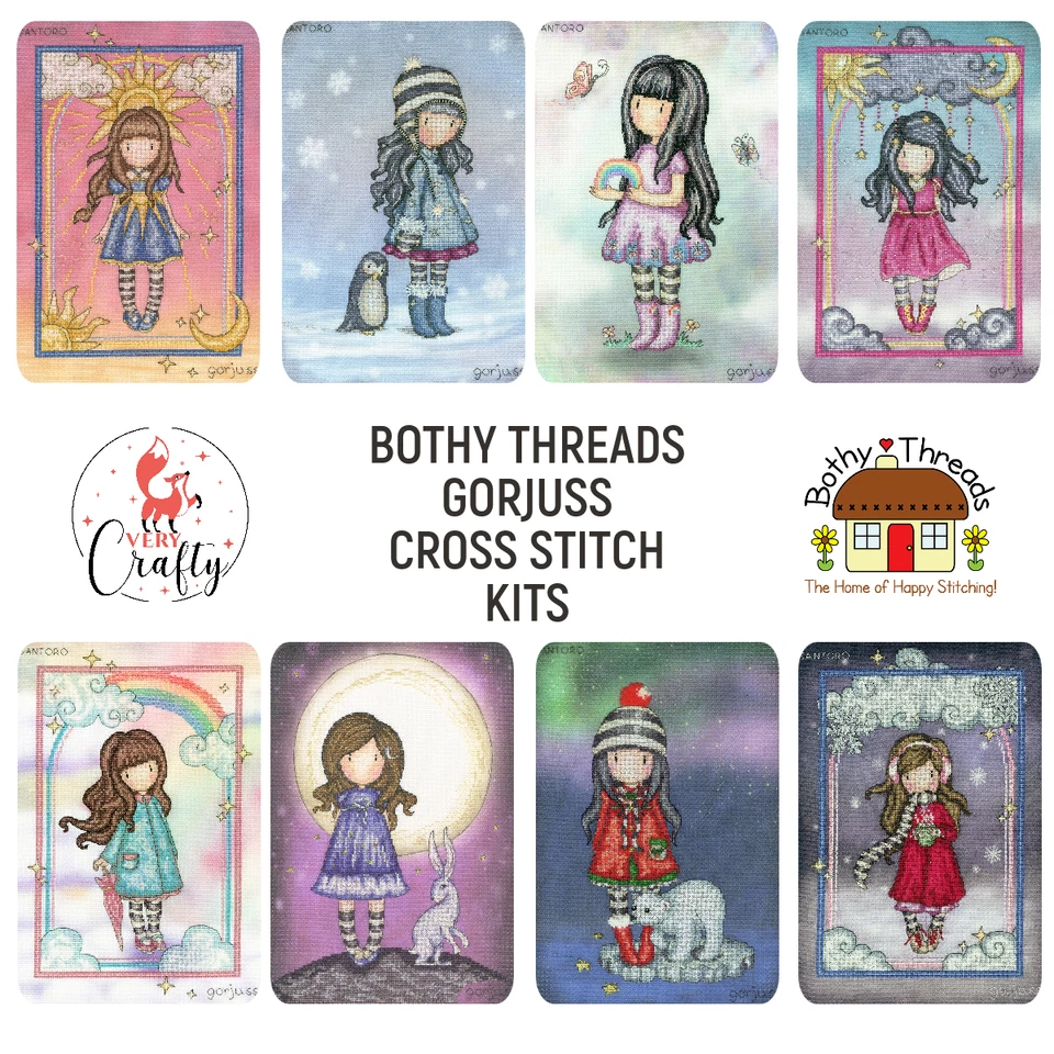 Santo Gorjuss Cross Stitch Kits ~ Bothy Threads ~ Various - Image 1 of 1