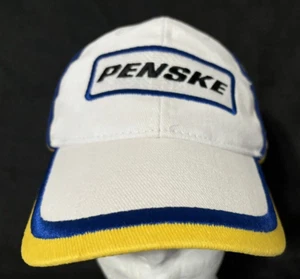 Penske NASCAR Racing Yellow & White Adjustable Strap Cotton Cap Hat - Picture 1 of 6