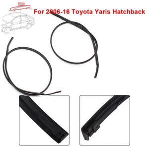 2Pcs Top Roof Drip Side Finish Moulding Set For Toyota Yaris Hatchback 2007-2011 - Bild 1 von 11