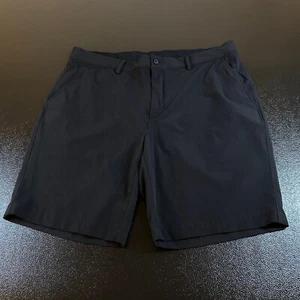 Greg Norman Golf Shorts Athletic Comfort Stretch Lightweight Black Mens 36" - Picture 1 of 11
