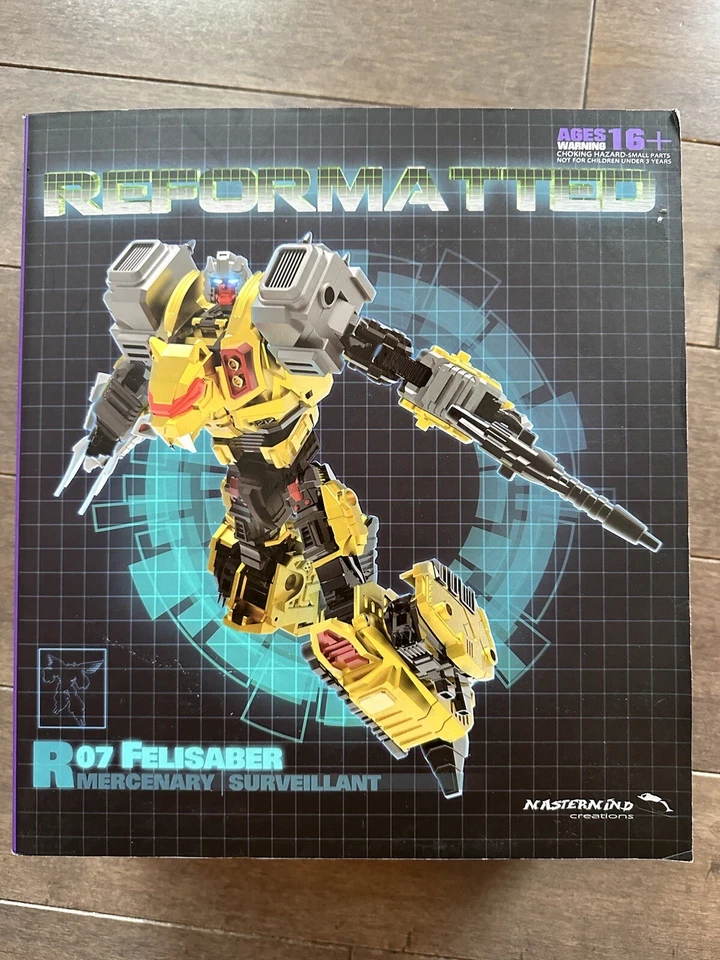 Mastermind Creation Transformer Reformatted FELISABER R07 Masterpiece MMC MP NEW - Image 1 of 4